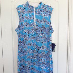 IBKUL  “Gino” UPF 50+ Women’s Sleeveless Mock Dress (Size L; New with Tags)